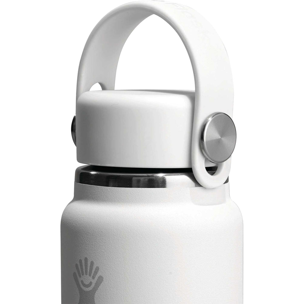 Hydro Flask Micro Hydro Mini Bottle with FlexClip, 6.7 oz Laser Engraving - White - Photo 2