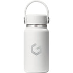 Hydro Flask Micro Hydro Mini Bottle with FlexClip, 6.7 oz - White - Front