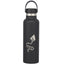Hydro Flask Standard Mouth Bottle with Flex Cap, 21 oz Full Color - Black - Front