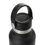Hydro Flask Standard Mouth Bottle with Flex Cap, 21 oz Full Color - Black - Right Angle