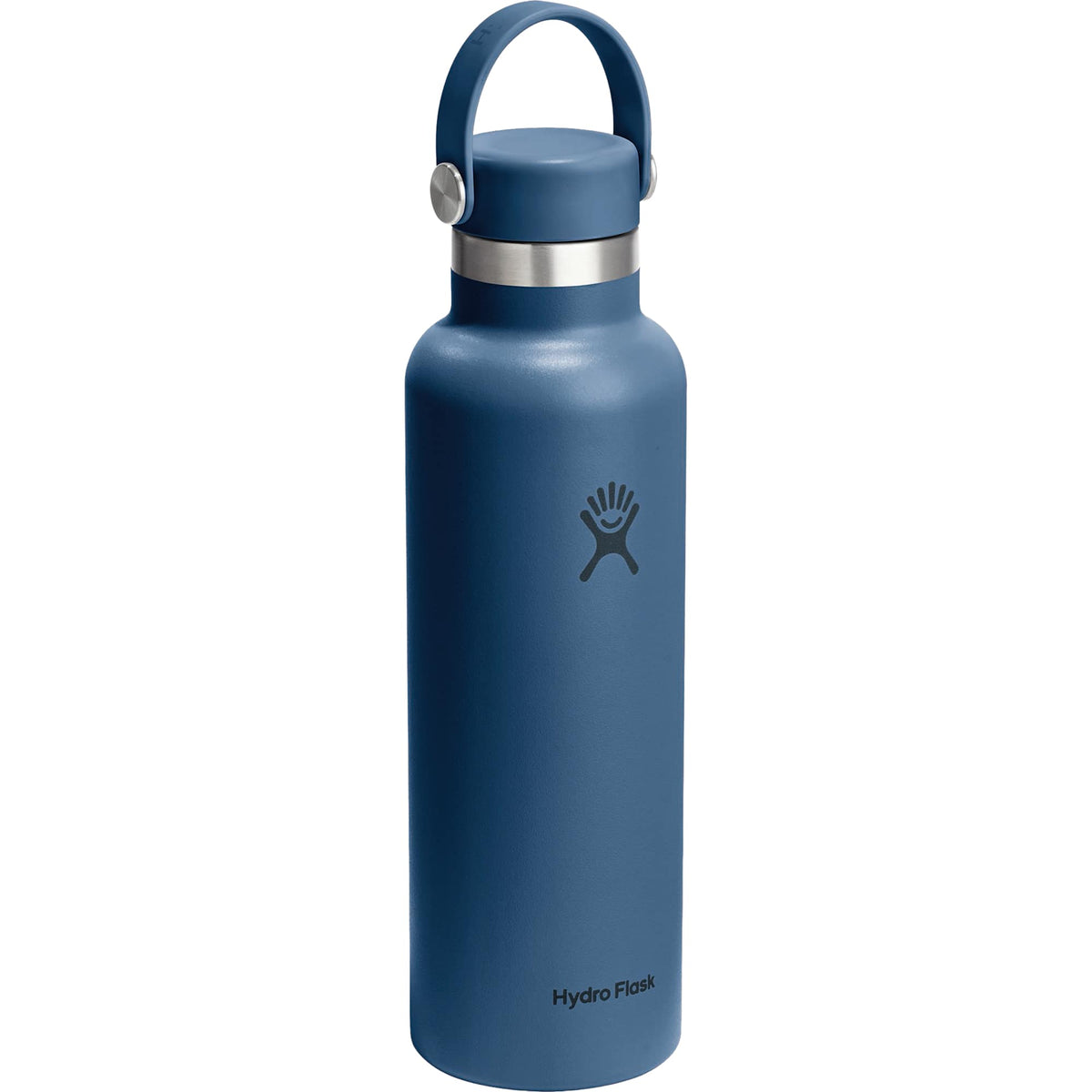 Hydro Flask Standard Mouth Bottle with Flex Cap, 21 oz Full Color - Harbor Blue - Photo 3