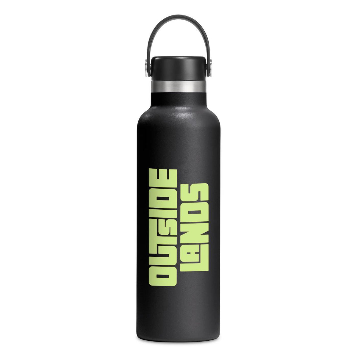 Hydro Flask Standard Mouth Insulated Bottle, 21 oz Full Color - Black - View 1