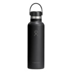 Hydro Flask Standard Mouth Insulated Bottle, 21 oz Full Color - Black - View 2