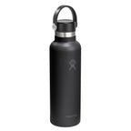 Hydro Flask Standard Mouth Insulated Bottle, 21 oz Full Color - Black - View 3