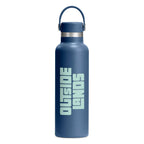 Hydro Flask Standard Mouth Insulated Bottle, 21 oz Full Color - Harbor Blue - View 1