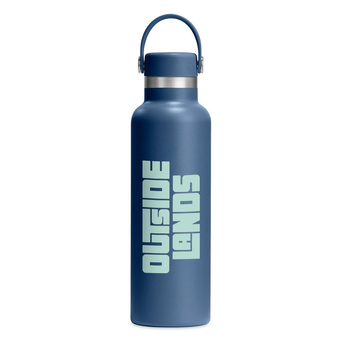 Hydro Flask Standard Mouth Insulated Bottle, 21 oz Full Color - Harbor Blue - View 1