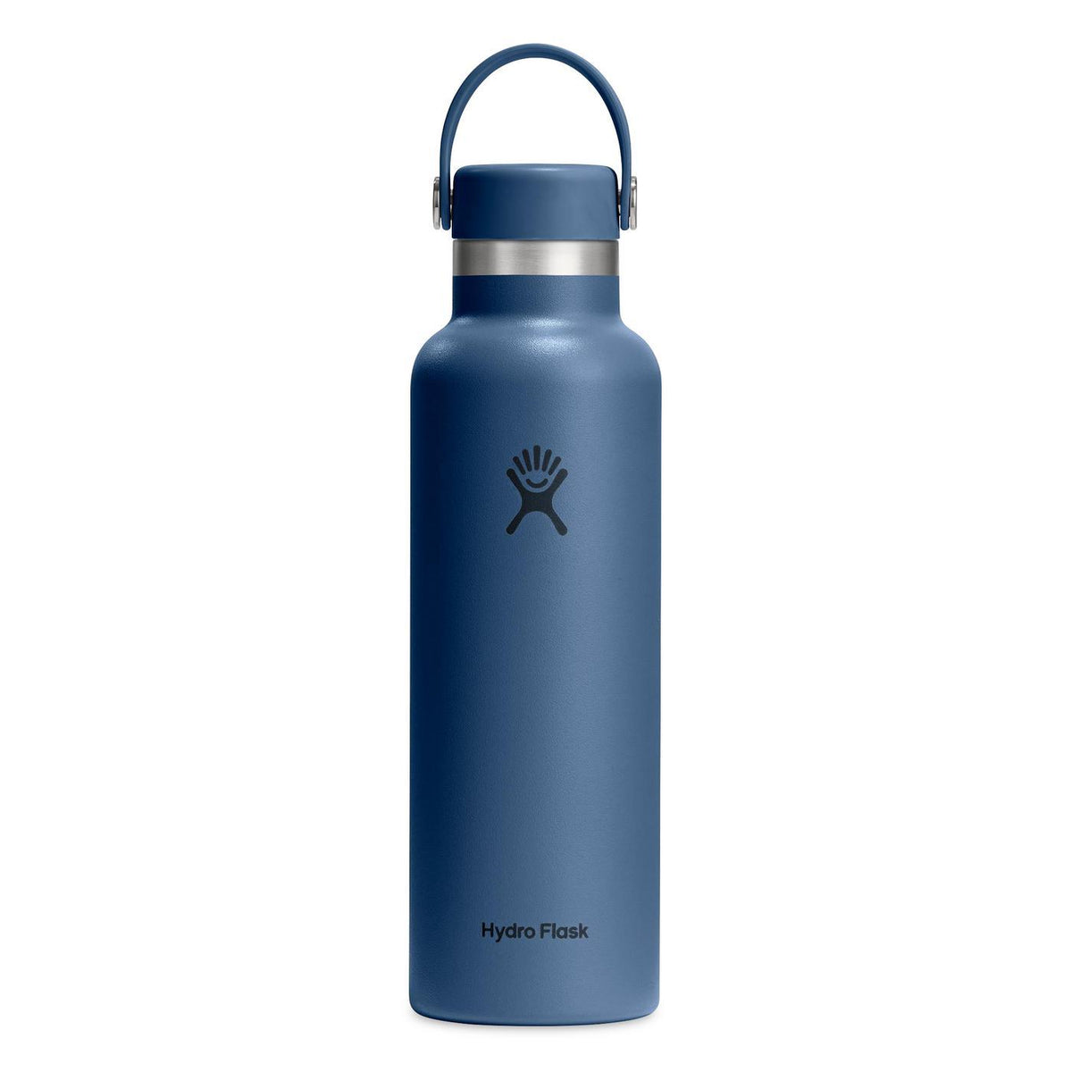Hydro Flask Standard Mouth Insulated Bottle, 21 oz Full Color - Harbor Blue - View 2