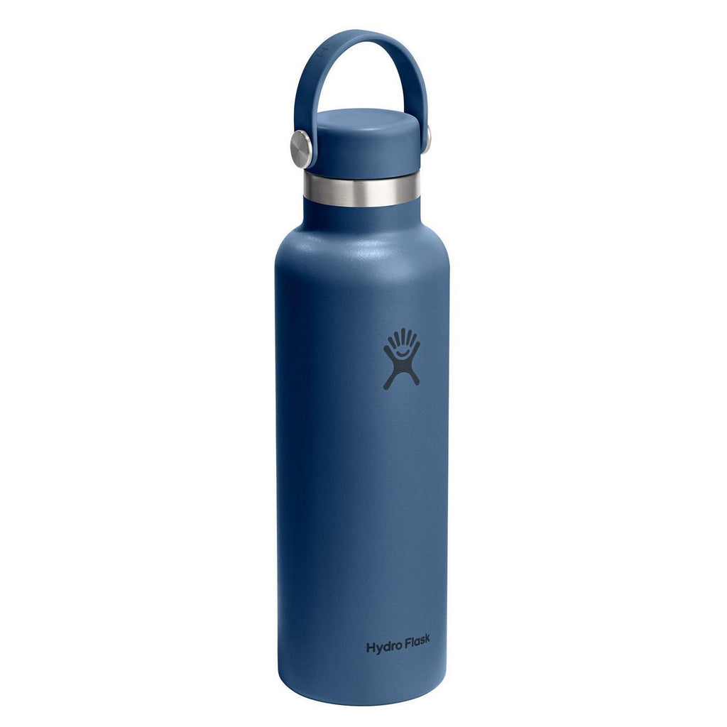 Hydro Flask Standard Mouth Insulated Bottle, 21 oz Full Color - Harbor Blue - View 3