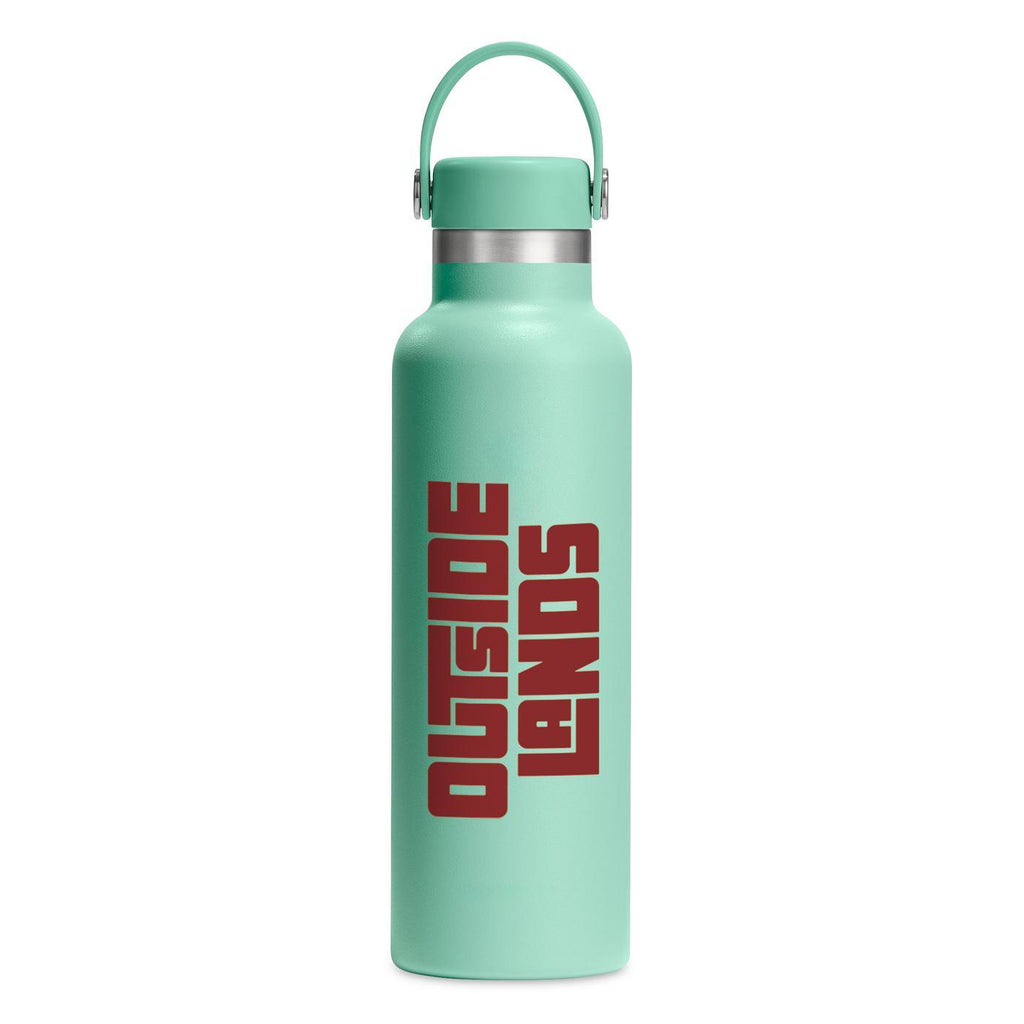 Hydro Flask Standard Mouth Insulated Bottle, 21 oz Full Color - Mermaid Green - View 1