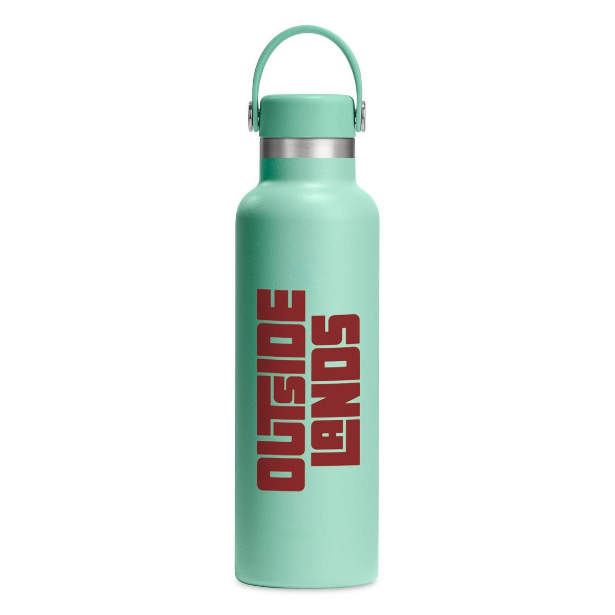 Hydro Flask Standard Mouth Insulated Bottle, 21 oz Full Color - Mermaid Green - View 1