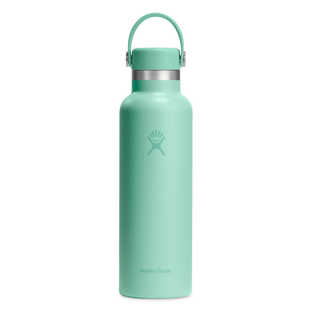 Hydro Flask Standard Mouth Insulated Bottle, 21 oz Full Color - Mermaid Green - View 2