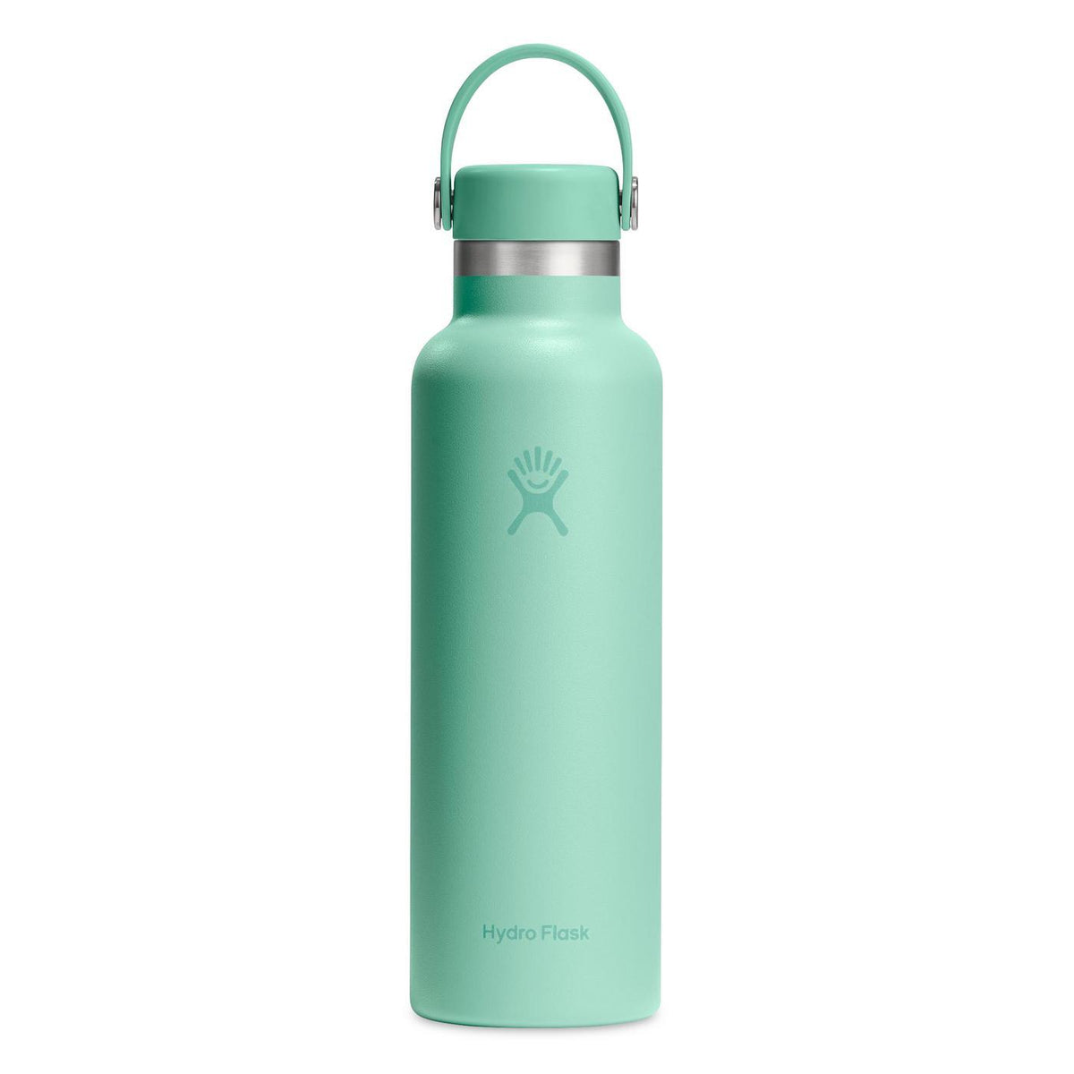 Hydro Flask Standard Mouth Insulated Bottle, 21 oz Full Color - Mermaid Green - View 2