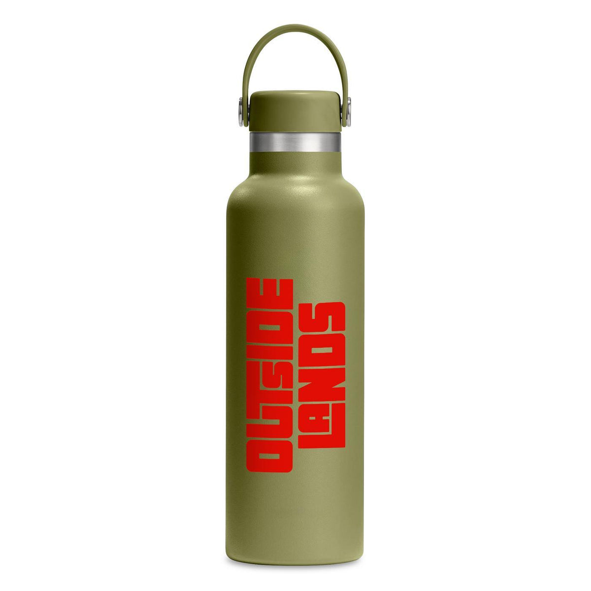 Hydro Flask Standard Mouth Insulated Bottle, 21 oz Full Color - Palmer Green - View 1