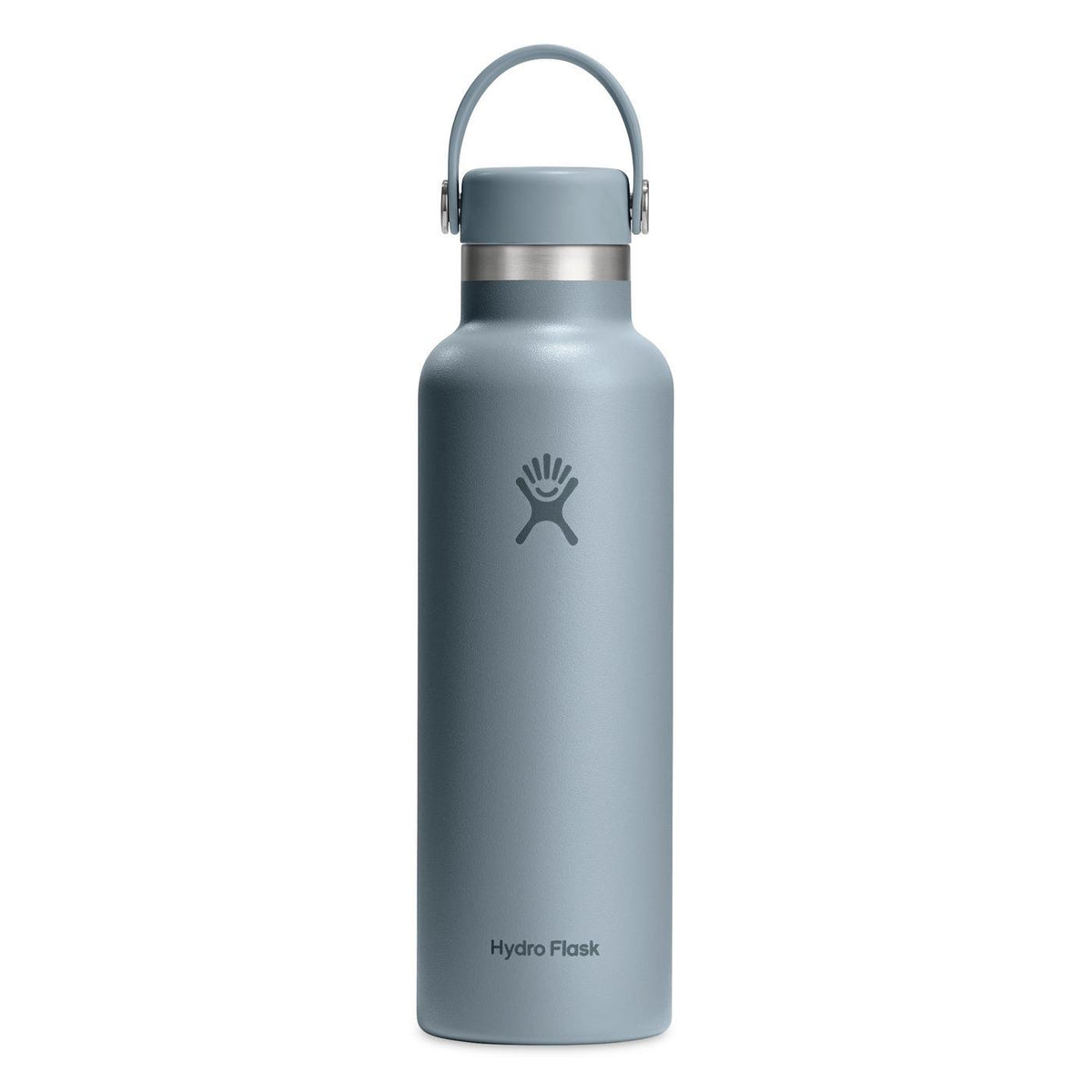 Hydro Flask Standard Mouth Insulated Bottle, 21 oz Full Color - Shale Gray - View 2