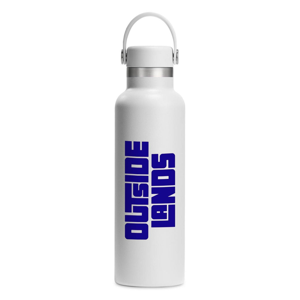 Hydro Flask Standard Mouth Insulated Bottle, 21 oz Full Color - White - View 1