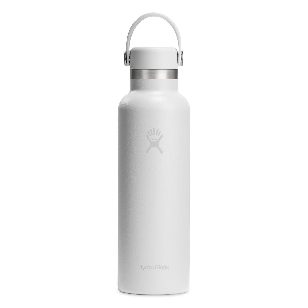 Hydro Flask Standard Mouth Insulated Bottle, 21 oz Full Color - White - View 2