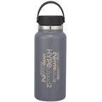 Hydro Flask Wide Mouth Bottle with Flex Cap, 32 oz Full Color - Stone - Front