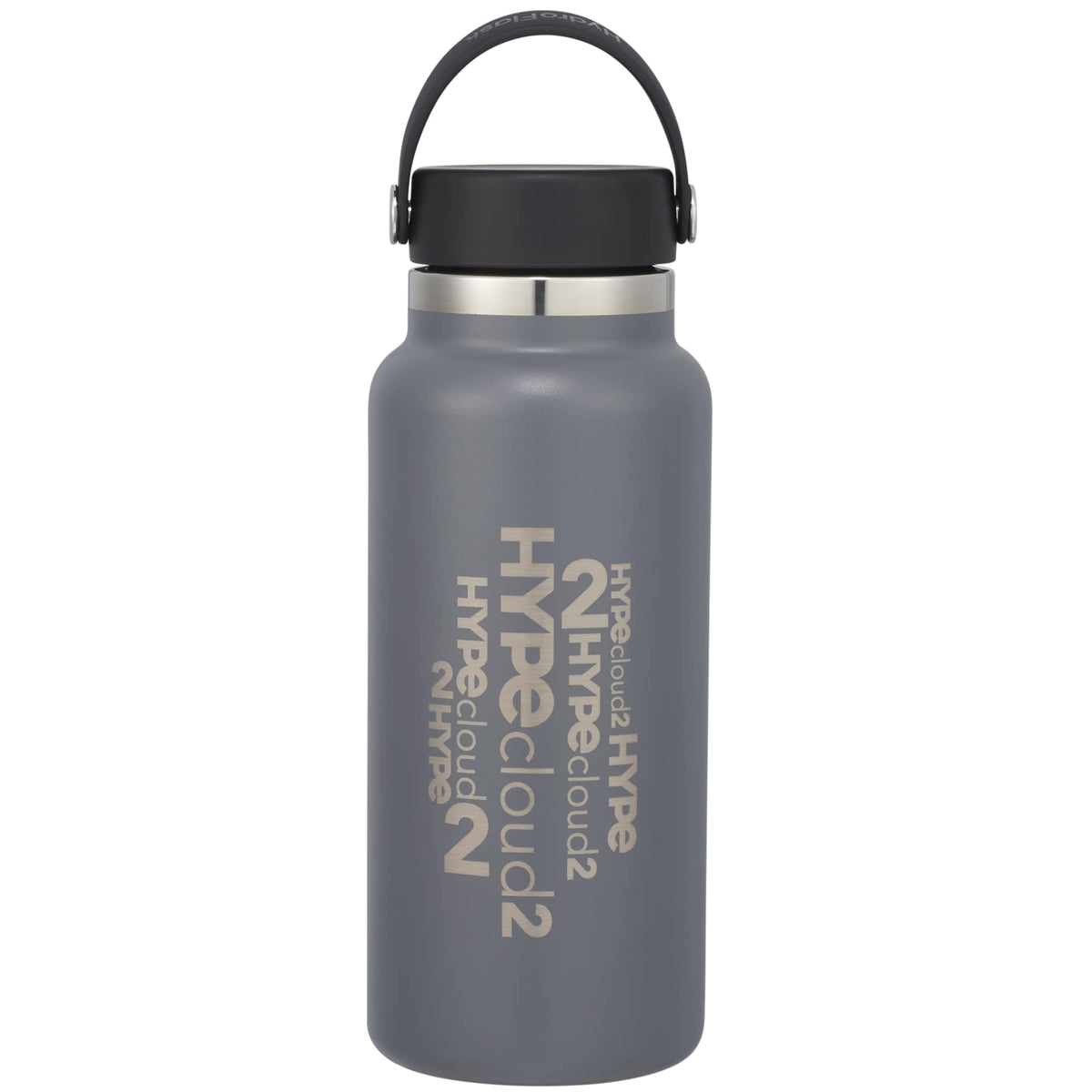Hydro Flask Wide Mouth Bottle with Flex Cap, 32 oz Full Color - Stone - Front