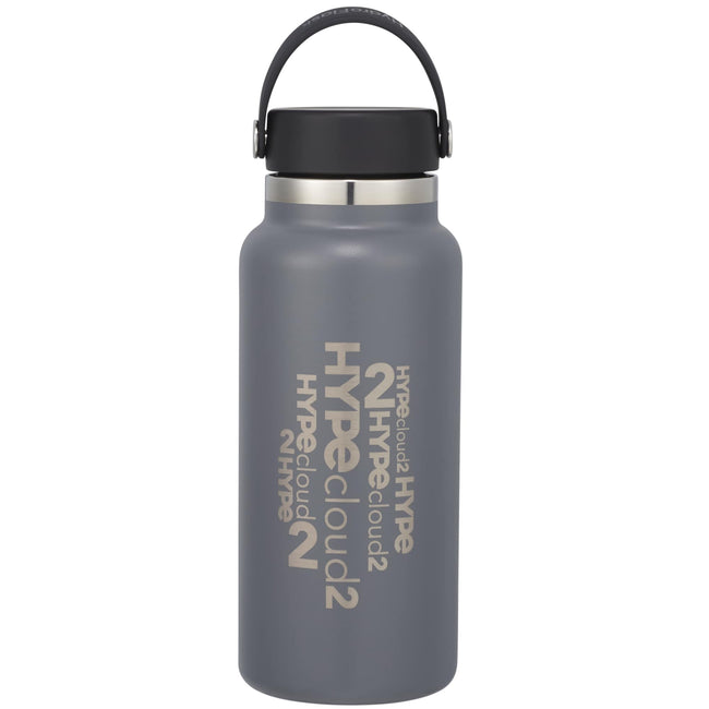 Hydro Flask Wide Mouth Bottle with Flex Cap, 32 oz Laser Engraving