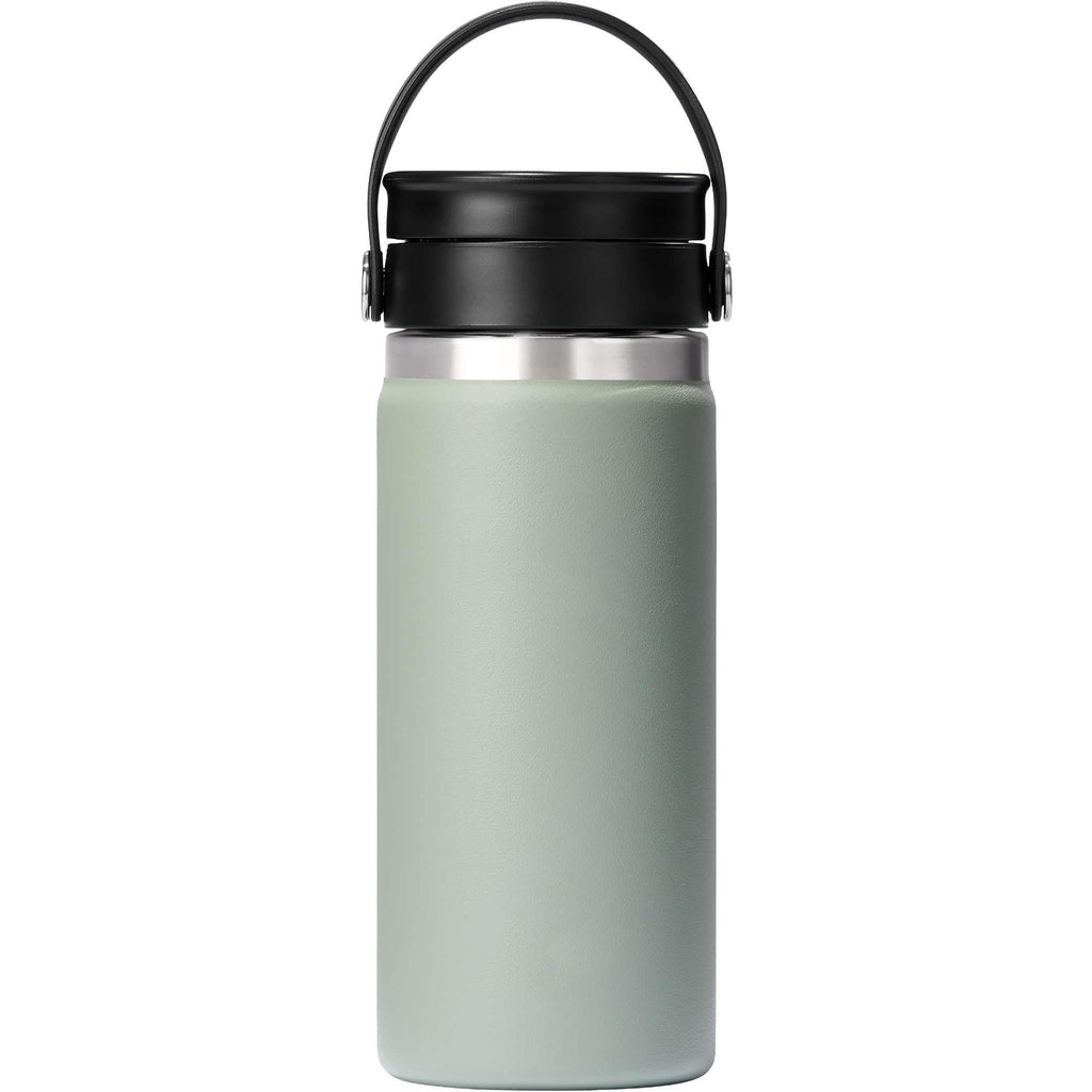 Hydro Flask Wide Mouth Bottle with Flex Sip Lid, 16 oz - Agave - Front