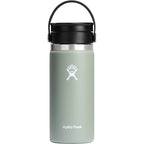 Hydro Flask Wide Mouth Bottle with Flex Sip Lid, 16 oz Laser Engraving - Agave - Back
