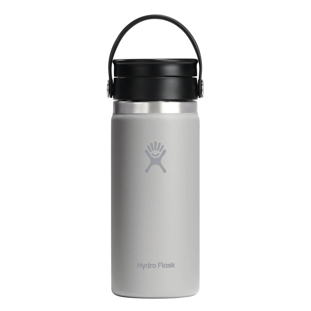 Hydro Flask Wide Mouth Bottle with Flex Sip Lid, 16 oz Laser Engraving - Birch - Back