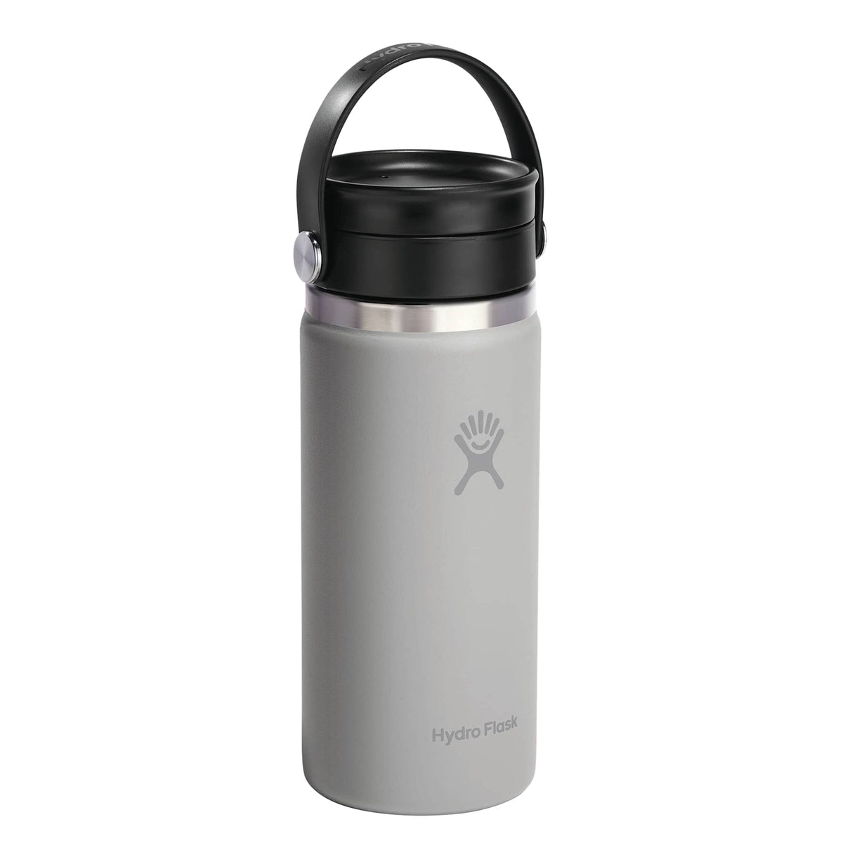 Hydro Flask Wide Mouth Bottle with Flex Sip Lid, 16 oz Laser Engraving - Birch - Right Angle