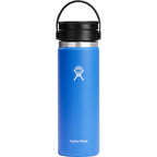Hydro Flask Wide Mouth Bottle with Flex Sip Lid, 20 oz Full Color - Cascade - Back