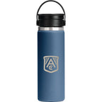 Hydro Flask Wide Mouth Bottle with Flex Sip Lid, 20 oz Full Color - Harbor Blue - Photo