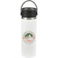 Hydro Flask Wide Mouth Bottle with Flex Sip Lid, 20 oz Full Color - White - Front