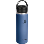 Hydro Flask Wide Mouth Bottle with Flex Sip Lid, 20 oz Laser Engraving - Harbor Blue - Photo 3