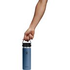 Hydro Flask Wide Mouth Bottle with Flex Sip Lid, 20 oz Laser Engraving - Harbor Blue - Photo 4