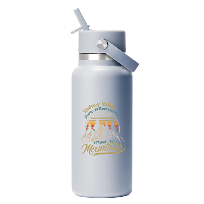 Hydro Flask Wide Mouth Bottle with Flex Straw Cap, 32 oz Full Color