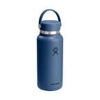 Hydro Flask Wide Mouth Insulated Bottle, 32 oz Laser Engraving - Harbor Blue - View 3