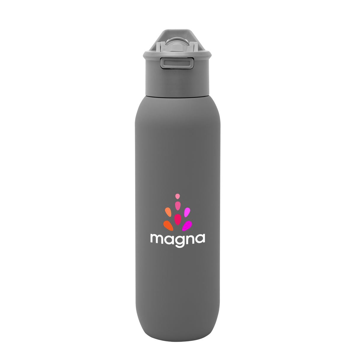 Hydrus Recycled Stainless Steel Bottle, 20 oz - Gray - Colorbrite
