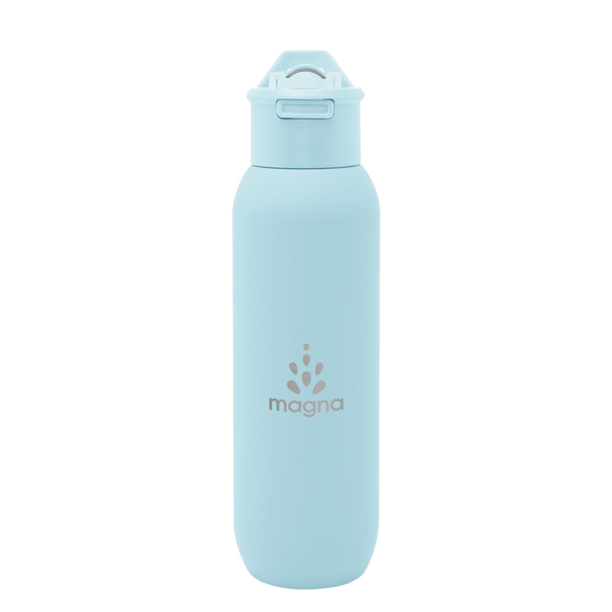 Hydrus Recycled Stainless Steel Bottle, 20 oz - Light Blue - Laser Engraving