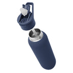 Hydrus Recycled Stainless Steel Bottle, 20 oz - Navy - Parts