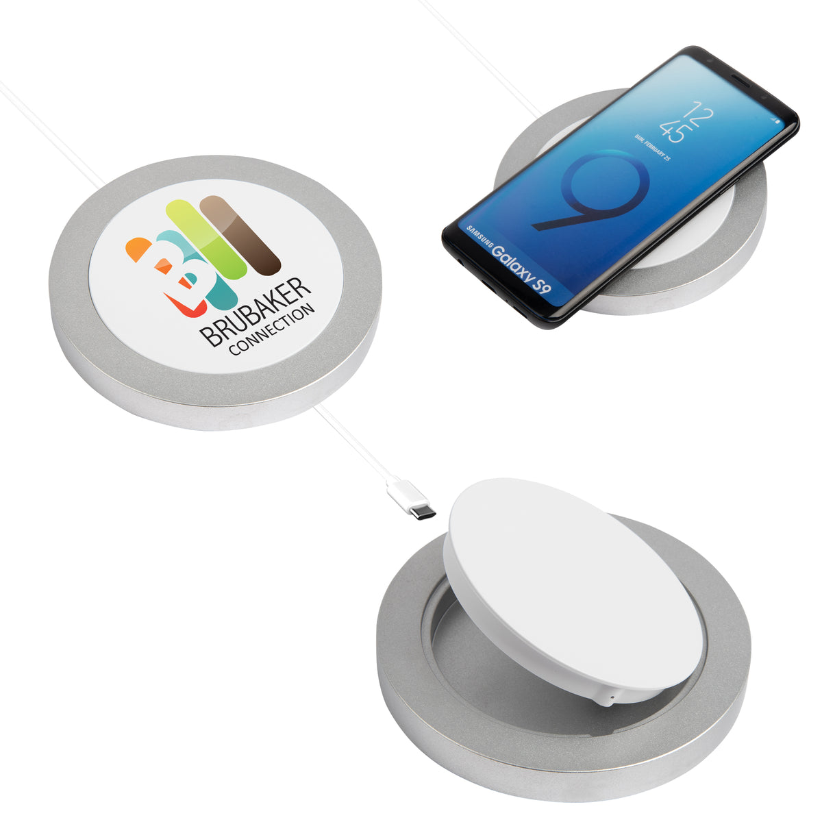 Hyper Charge Aluminum Wireless Charger, 15W