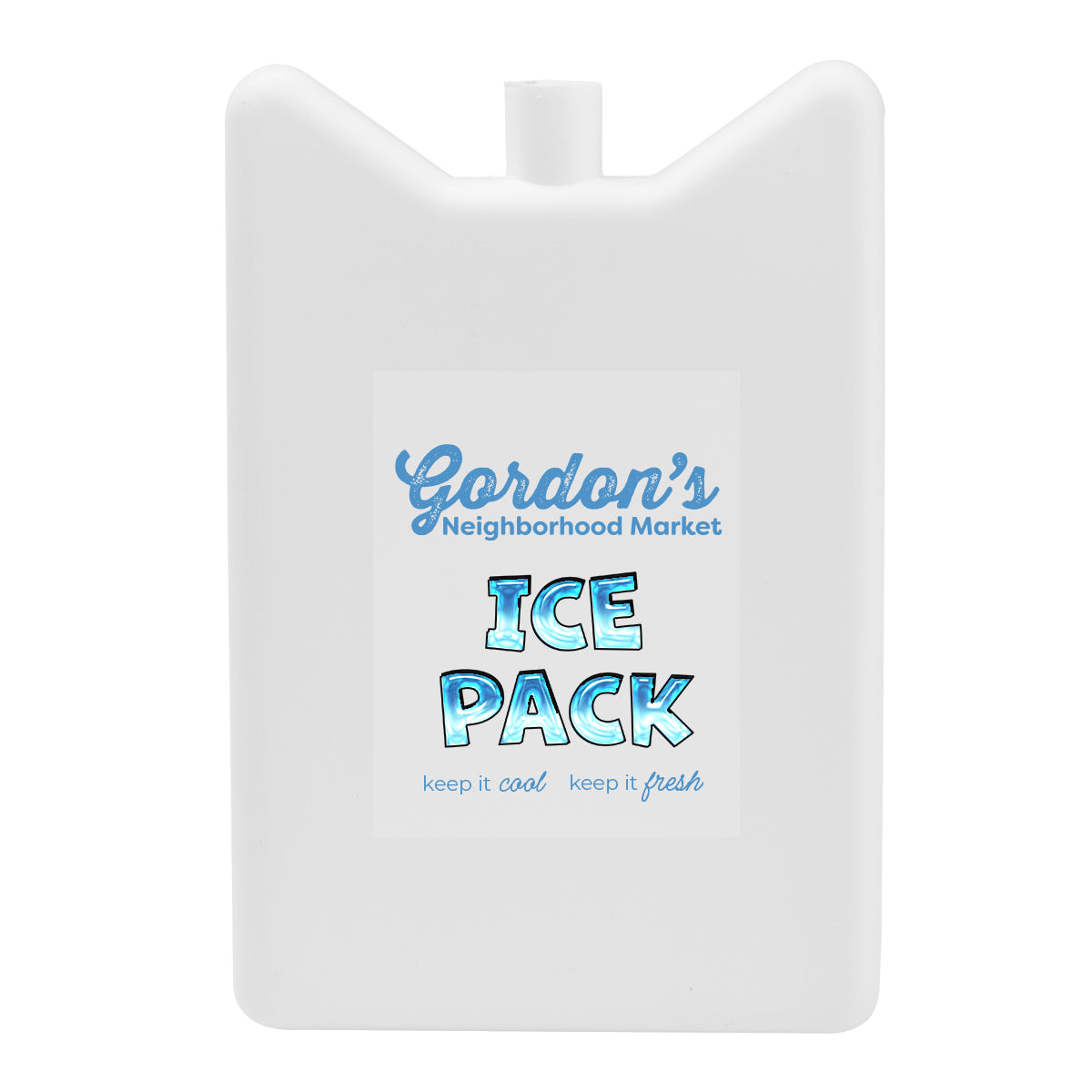 Ice Pack, Reusable - White - Clear_Label_4CP