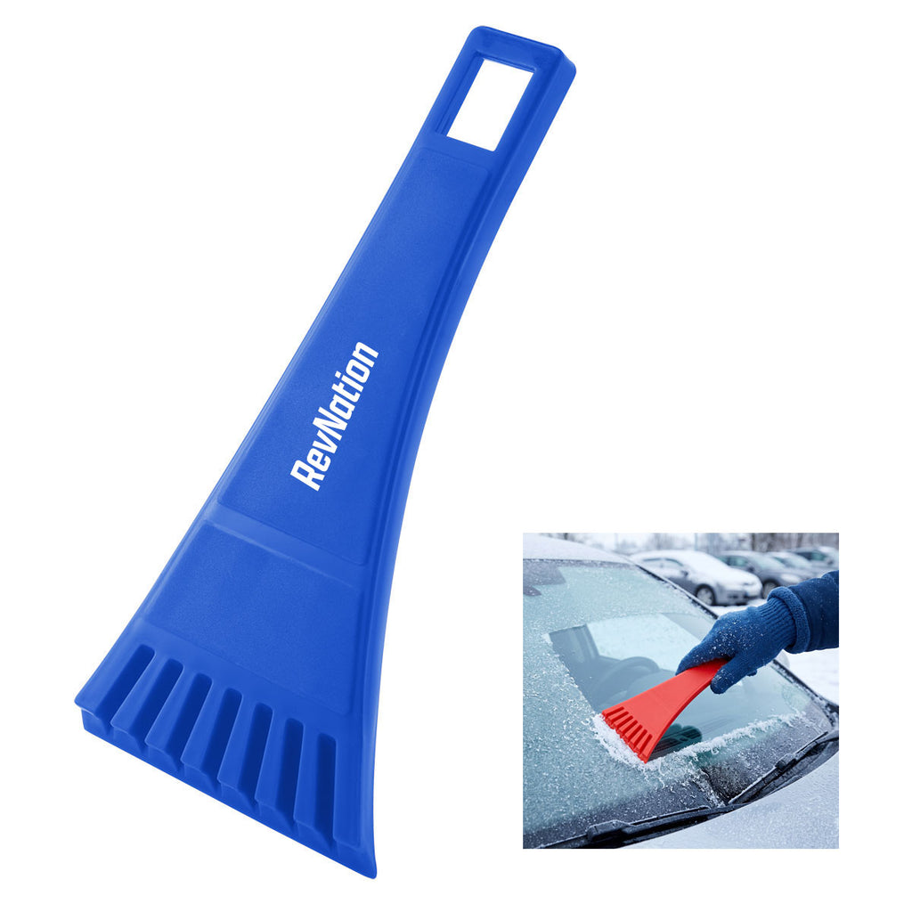 Ice Scraper, Recycled - Blue - Pad Print