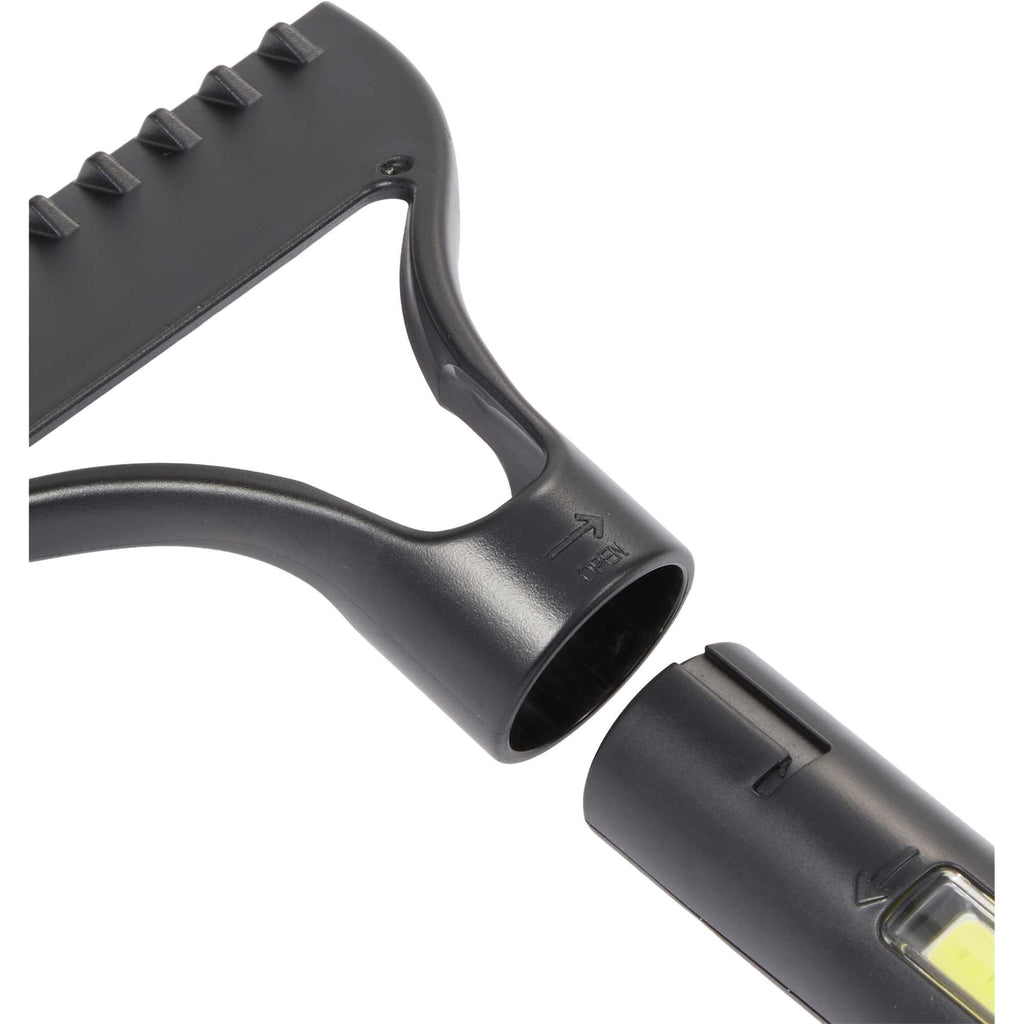 Ice Scraper with Flashlight and Work Light - Black - Detail 2