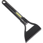 Ice Scraper with Flashlight and Work Light - Black - Right Angle 3