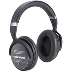ifidelity Noise Cancelling Bluetooth Headphones with Case Laser Engraving - Black - Front