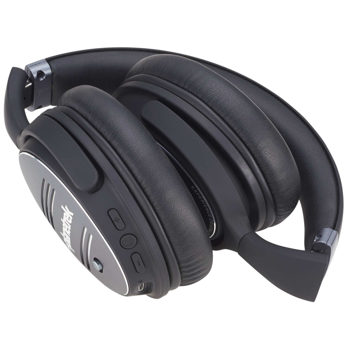 ifidelity Noise Cancelling Bluetooth Headphones with Case Laser Engraving - Black - Photo