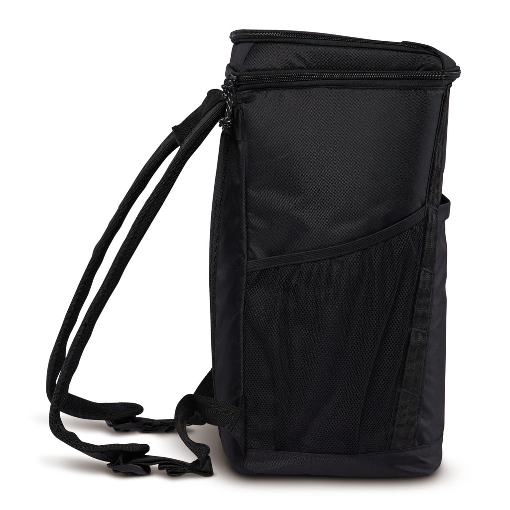 Igloo Backpack Cooler in Repreve Recycled Fabric, 36 Cans Transfer - Black - View 5