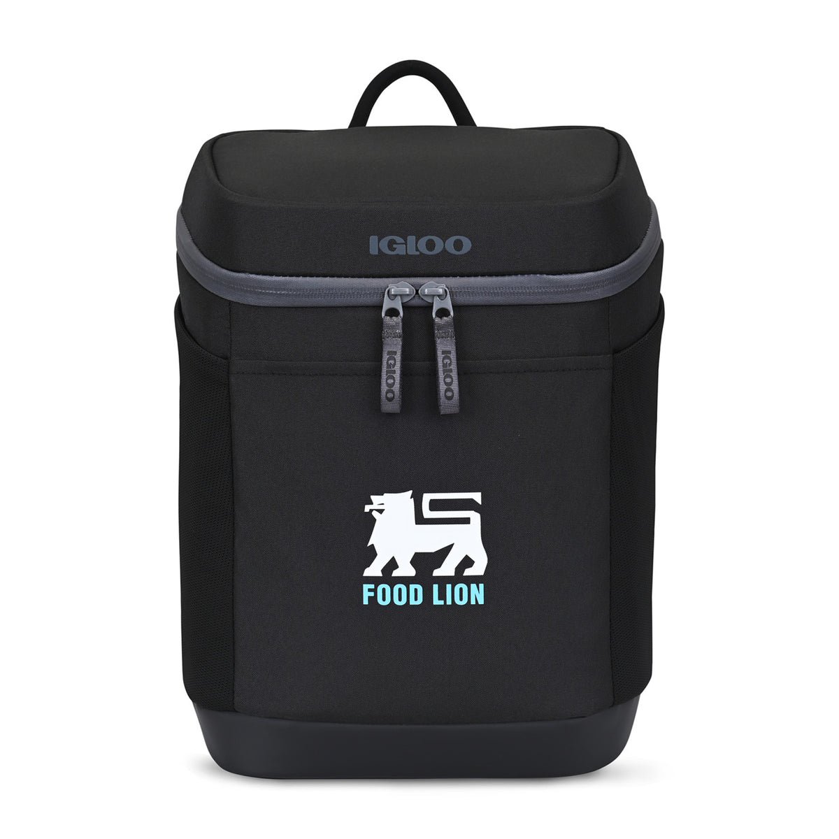 Igloo Day Chiller Recycled Backpack Cooler, 12 Cans Embroidery - Black - View 1