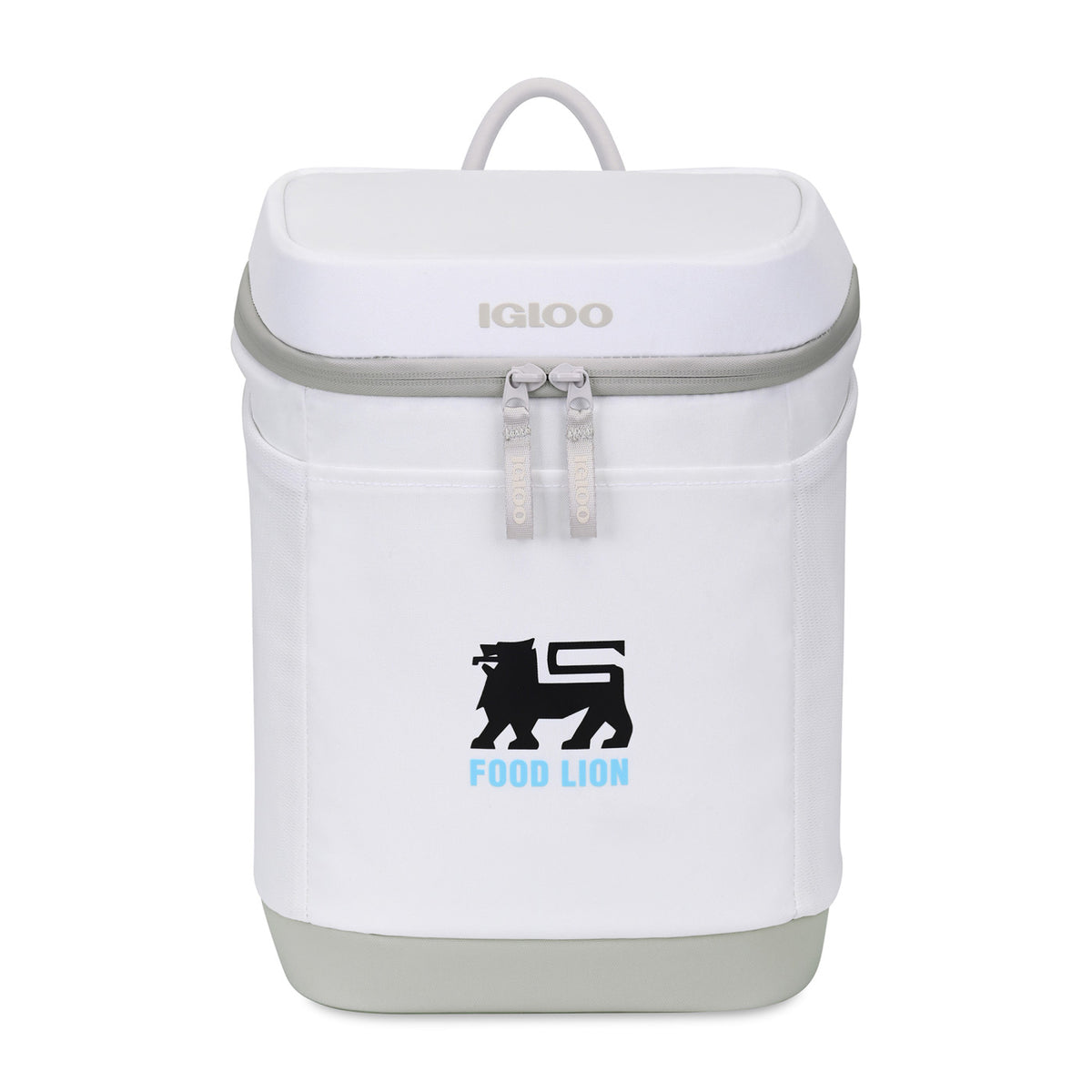 Igloo Day Chiller Recycled Backpack Cooler, 12 Cans Embroidery - Cloud White - View 1