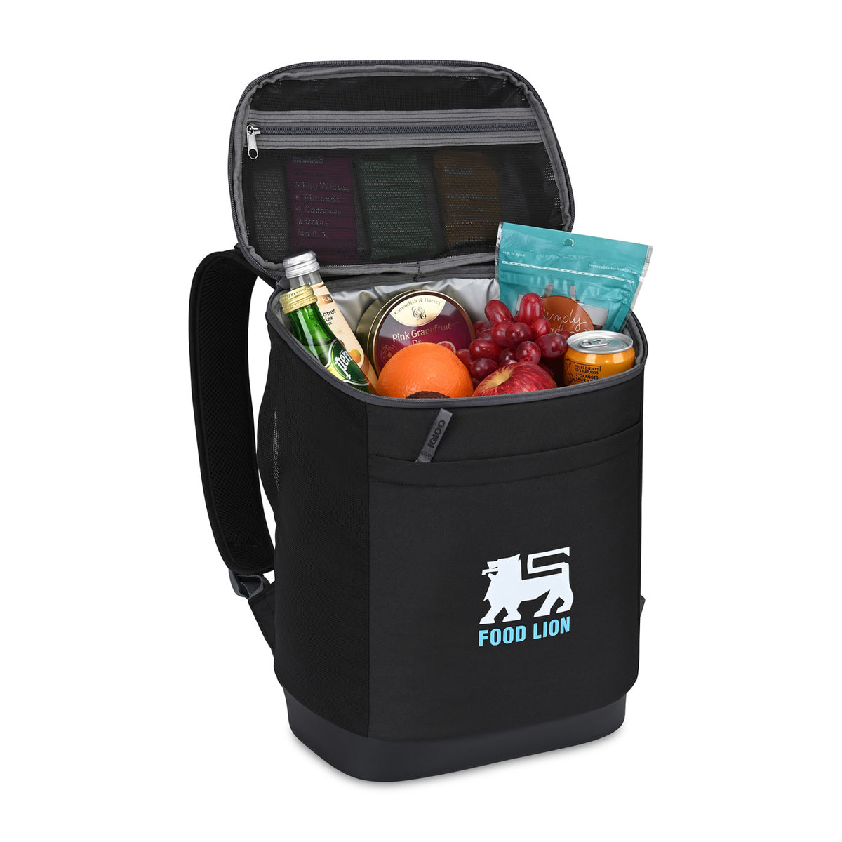 Igloo Day Chiller Recycled Backpack Cooler, 24 Cans Transfer - Black - View 2