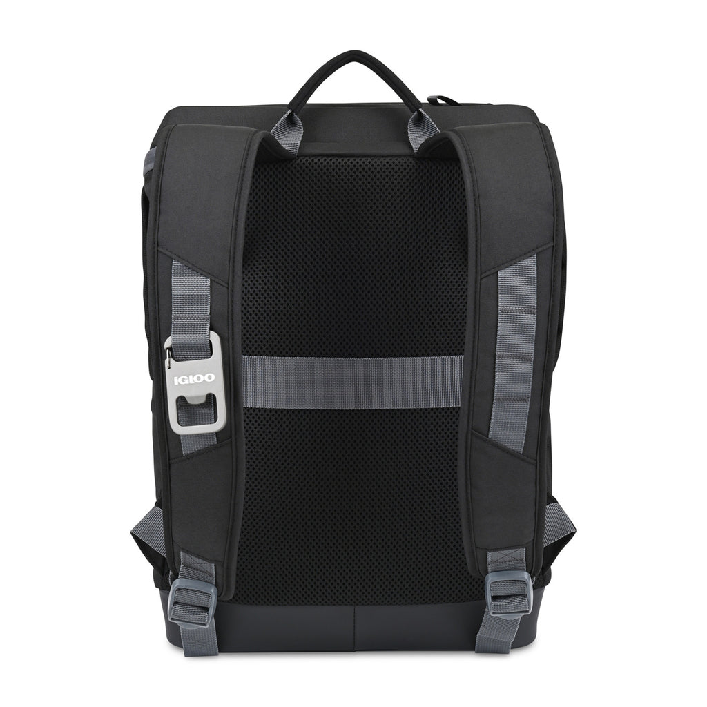 Igloo Day Chiller Recycled Backpack Cooler, 24 Cans Transfer - Black - View 5