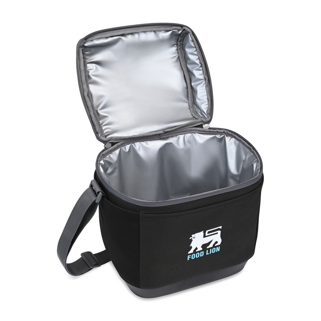 Igloo Day Chiller Recycled Box Cooler, 16 Cans Embroidery - Black - View 2